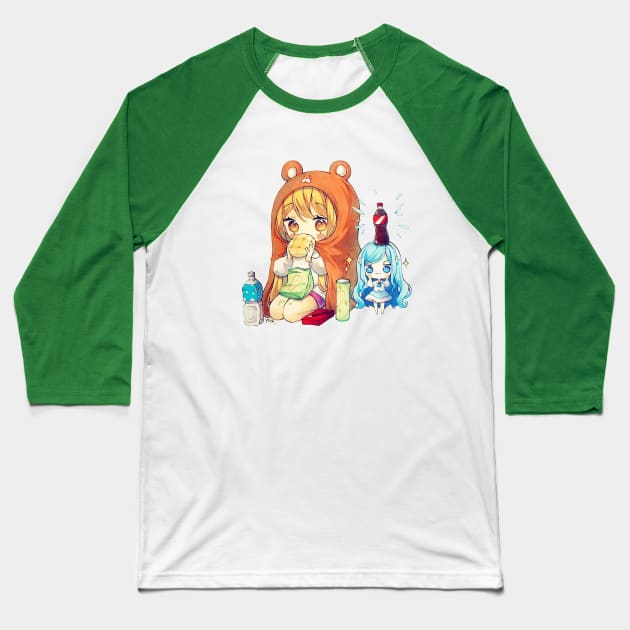 Umaru Baseball T-Shirt by yoaihime